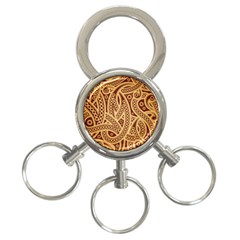 Fine Pattern 3-ring Key Chain by Sobalvarro