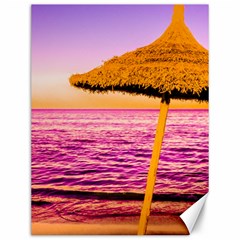 Pop Art Beach Umbrella  Canvas 12  X 16  by essentialimage