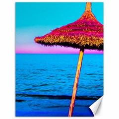 Pop Art Beach Umbrella  Canvas 12  X 16  by essentialimage