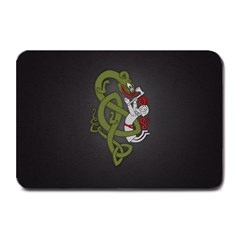 Pepe The Frog Rare Celtic Viking Norse Dragon Pattern Deus Vult Medieval Wojak Crusader Plate Mats by snek