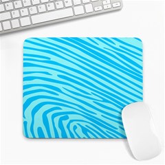 Pattern Texture Blue Large Mousepads by HermanTelo