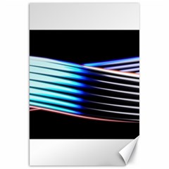 Motion Line Illustrations Canvas 20  X 30  by HermanTelo