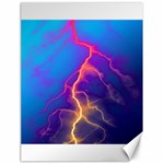 Blue Lightning colorful digital art Canvas 18  x 24  17.8 x23.08  Canvas - 1