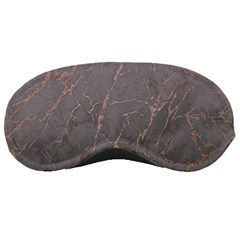 Marble Old Vintage Pinkish Gray With Bronze Veins Intrusions Texture Floor Background Print Luxuous Real Marble Sleeping Mask by genx