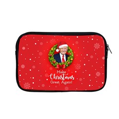 Make Christmas Great Again With Trump Face Maga Apple Macbook Pro 13  Zipper Case by snek