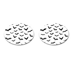 Bats Pattern Cufflinks (oval) by Sobalvarro