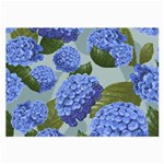 Hydrangea  Large Glasses Cloth Front