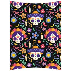 Dia De Los Muertos Back Support Cushion by Sobalvarro