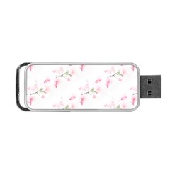 Pattern Orchidée Fleurs Portable Usb Flash (two Sides) by kcreatif