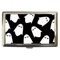 Ghost Halloween Pattern Cigarette Money Case by Amaryn4rt