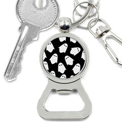 Ghost Halloween Pattern Bottle Opener Key Chain by Amaryn4rt