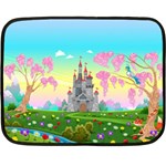 fairytale castle Fleece Blanket (Mini) 35 x27  Blanket