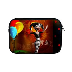 Cute Little Harlequin Apple Ipad Mini Zipper Cases by FantasyWorld7