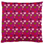 Hearts Seamlessp Attern Background Cute Love Children Symbol Kiddies Standard Flano Cushion Case (One Side) Front