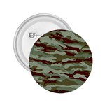 Brown and Green Camo 2.25  Buttons Front