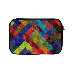 Abstract Colored Grunge Pattern Apple Ipad Mini Zipper Cases by fashionpod