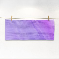 Purple Shade Hand Towel by designsbymallika