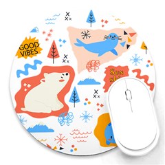 1 (1) Round Mousepads by designsbymallika