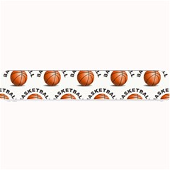 Orange Basketballs Small Bar Mats by mccallacoulturesports