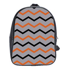 Basketball Thin Chevron School Bag (xl) by mccallacoulturesports