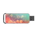 mandala pattern Portable USB Flash (Two Sides) Front