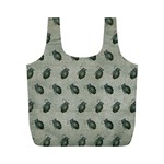 Army Green Hand Grenades Full Print Recycle Bag (M) Front