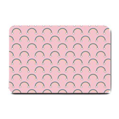 Pattern Arc En Ciel/nuages Small Doormat  by kcreatif