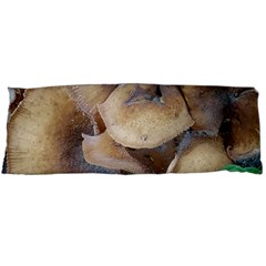 Close Up Mushroom Abstract Body Pillow Case (dakimakura) by Fractalsandkaleidoscopes