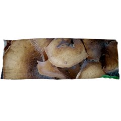 Close Up Mushroom Abstract Body Pillow Case Dakimakura (two Sides) by Fractalsandkaleidoscopes