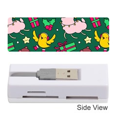 Funny Decoration Christmas Pattern Background Memory Card Reader (stick) by Vaneshart