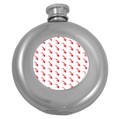 Create Your Own Custom Online Full Print Blank Template Round Hip Flask (5 Oz) by startdesign