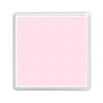 Create Your Own Custom Online Full Print Blank Template Pink Bachelorette With Subtle Damask Floral Memory Card Reader (Square) Front