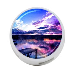 Photo Coucher Du Soleil Effet Galaxy 4-port Usb Hub (two Sides) by kcreatif