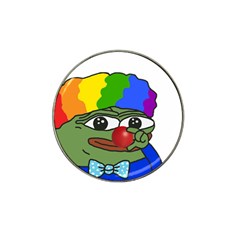 Clown World Pepe The Frog Honkhonk Meme Kekistan Funny Hat Clip Ball Marker (4 Pack) by snek