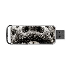 Monster Sculpture Extreme Close Up Illustration 2 Portable Usb Flash (one Side) by dflcprintsclothing