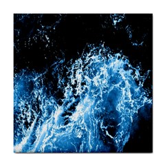 Photo Vagues  Tile Coaster by kcreatif