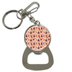 Funny Christmas Pattern Bottle Opener Key Chain by Vaneshart