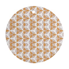 Df Giovanni Di Graziano Round Ornament (two Sides) by deformigo