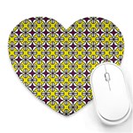 DF Florence Delem Heart Mousepads Front