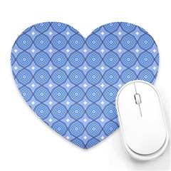 Df Alabaster Heart Mousepads by deformigo