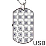 DF Snowland Dog Tag USB Flash (Two Sides) Front