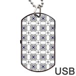 DF Snowland Dog Tag USB Flash (Two Sides) Back