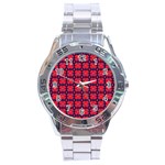 DF Clematis Stainless Steel Analogue Watch Front