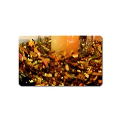 Christmas Tree  1 1 Magnet (name Card) by bestdesignintheworld