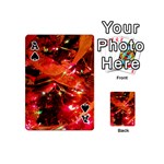 Christmas Tree  1 8 Playing Cards 54 Designs (Mini) Front - SpadeA