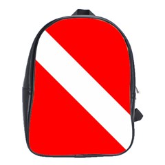 Diving Flag School Bag (xl) by FlagGallery