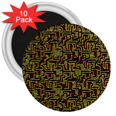 Rby-c-2-5 3  Magnets (10 Pack)  by ArtworkByPatrick