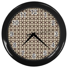 Esperanto Wall Clock (black) by deformigo