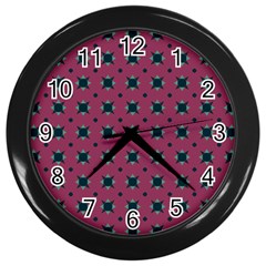 Sampolo Wall Clock (black) by deformigo