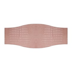 Pink Alligator Print Stretchable Headband by LoolyElzayat